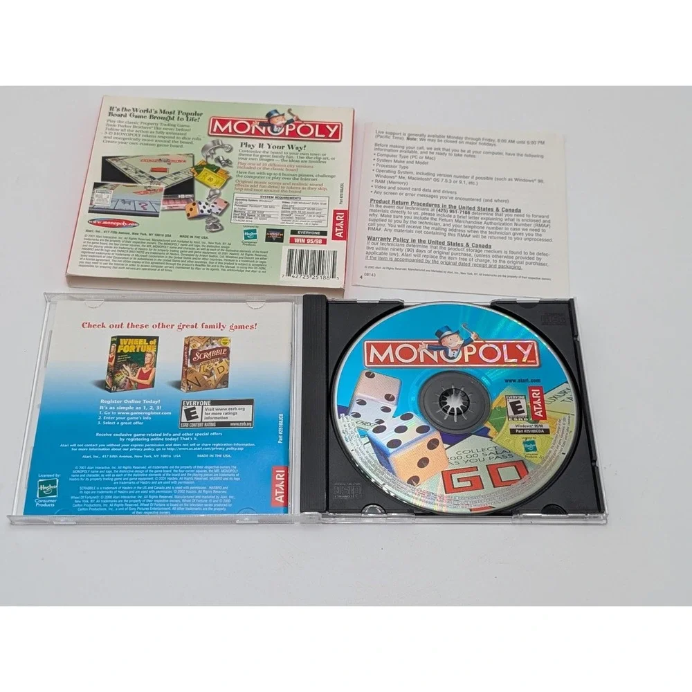 N/A monopoly pc